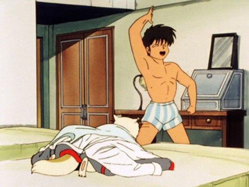 Kimagure Orange Road Season 1 Episode 46 - One Snow-White Night - Two Alone in a Gondola