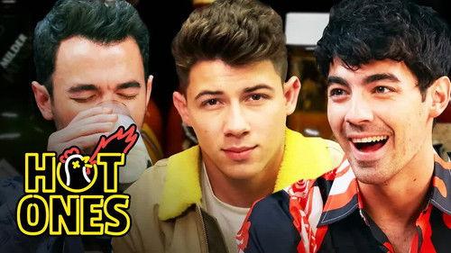 Hot Ones Season 9 Episode 1 - The Jonas Brothers Burn Up While Eating Spicy Wings