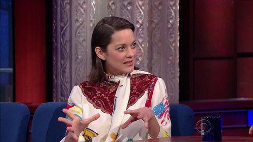 The Late Show with Stephen Colbert Season 1 Episode 54 - Marion Cotillard, George Saunders, Joanna Newsom