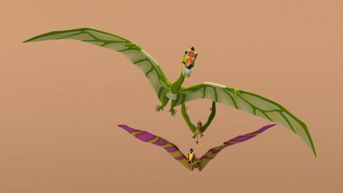 Dinosaur Train Season 3 Episode 7 - Classic in the Jurassic: Air Obstacle Race