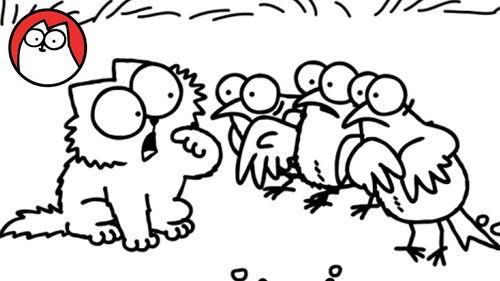 Simon's Cat Season 12 Episode 11 - Kitten vs Birds