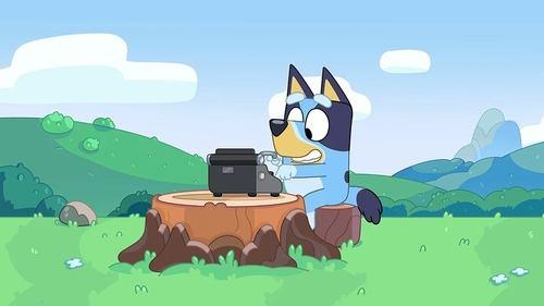 Bluey Season 2 Episode 49 - Typewriter