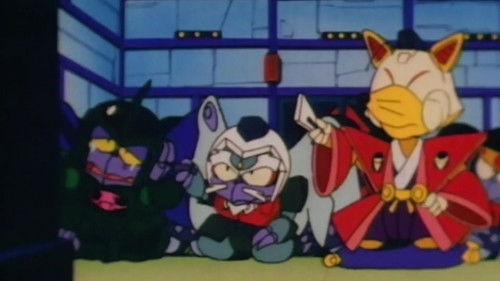 Samurai Pizza Cats Season 1 Episode 34 - Big Cheese's High Definition TV