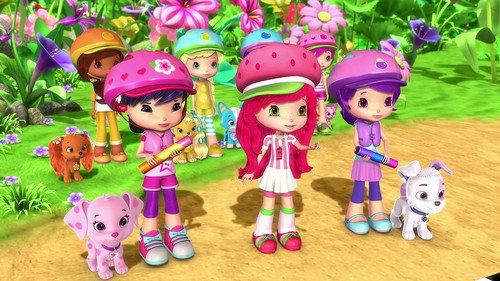 Strawberry Shortcake's Berry Bitty Adventures Season 3 Episode 7 - The Berry Big Relay Race