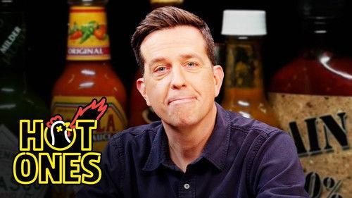 Hot Ones Season 17 Episode 3 - Ed Helms Needs a Mouth Medic While Eating Spicy Wings
