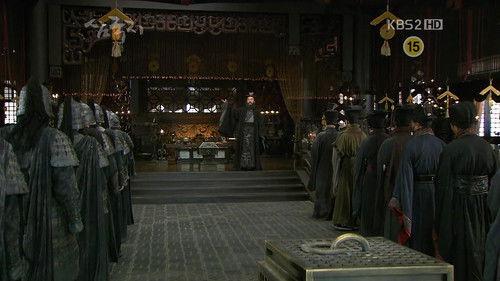 Three Kingdoms Season 1 Episode 15 - Lü Bu shoots an arrow through a halberd