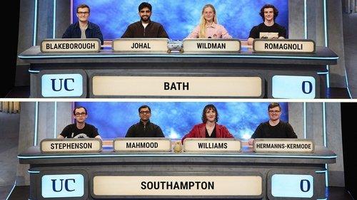 University Challenge Season 55 Episode 3 - Bath v Southampton