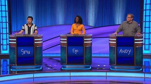 Celebrity Jeopardy! Season 1 Episode 1 - Quarterfinal #1: Simu Liu, Ego Nwodim and Andy Richter
