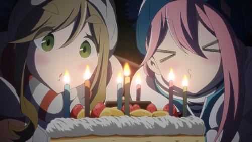 Laid-Back Camp Season 2 Episode 12 - Izu Camping!!! Birthdays!