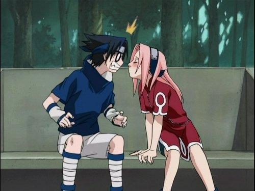 Naruto Season 1 Episode 3 - Sasuke and Sakura: Friends or Foes?