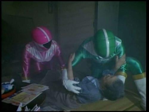 Kyuukyuu Sentai GoGoFive Season 1 Episode 38 - The Infinity Chain, Grandchildren, and Persimmons