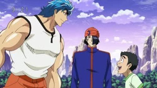 Toriko Season 3 Episode 4 - Too Huge! With Pro Wrestling Moves, the Completion of the Ehou Maki!!