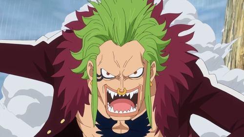 One Piece Season 17 Episode 713 - Barrier-Barrier! Homage God Fist Strikes!