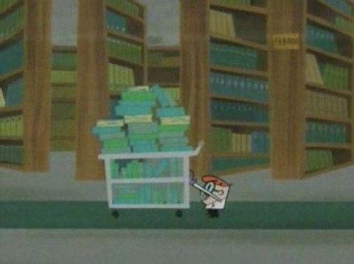 Dexter's Laboratory Season 4 Episode 6 - Dexter's Library