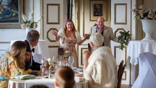 Solsidan Season 7 Episode 10 - Mickan tries to suppress that her 40th birthday