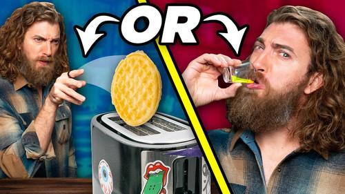 Good Mythical Morning Season 21 Episode 7 - Make The Shot Or Take The Shot ft. Tony Hawk