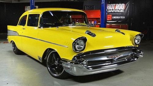 Hot Rod Garage Season 4 Episode 5 - Blown ’57 Chevy! Project X Returns with a 6-71 Blown Small-Block!!