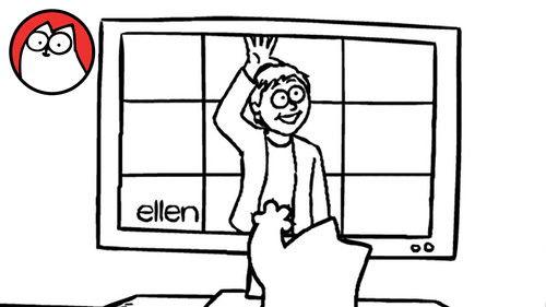 Simon's Cat Season 10 Episode 10 - Screen Grab (Ellen's 8th Annual Cat Week)