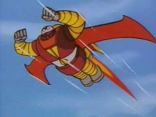 Mazinger Z Season 1 Episode 62 - Unexpected?! Boss Robot mid-air flight