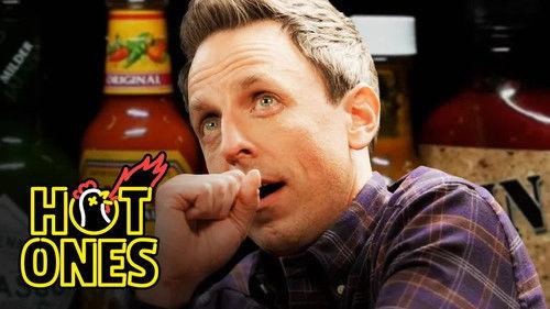 Hot Ones Season 8 Episode 3 - Seth Meyers Unravels While Eating Spicy Wings
