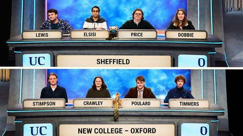 University Challenge Season 55 Episode 16 - Sheffield v New College, Oxford