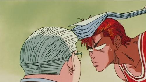 Slam Dunk Season 1 Episode 15 - Hanamichi's Nervous Big Start