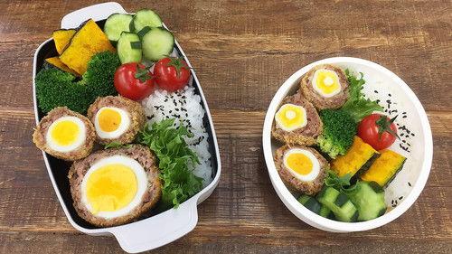 BENTO EXPO Season 5 Episode 8 - Sukiyaki Soboro Bento & Scotch Egg Bento