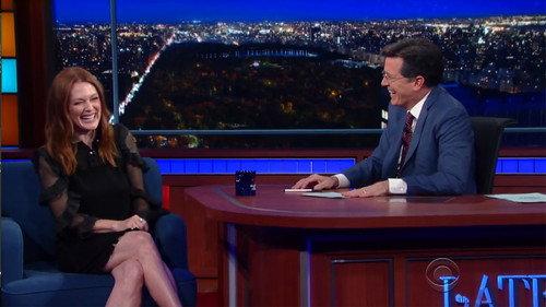 The Late Show with Stephen Colbert Season 1 Episode 46 - Julianne Moore, Burt Reynolds, Public Image Ltd