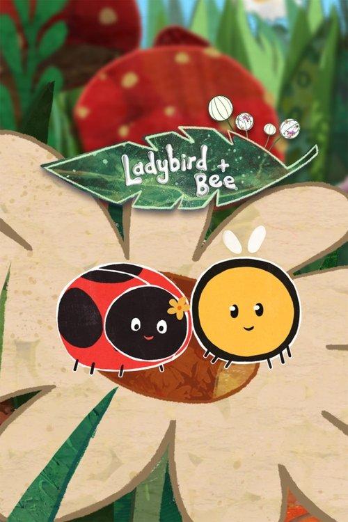 Ladybird and Bee poster