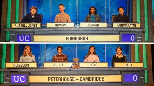 University Challenge Season 51 Episode 9 - Edinburgh v Peterhouse, Cambridge