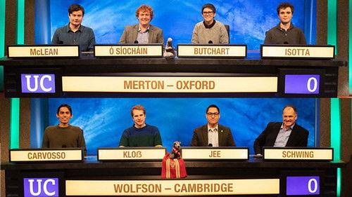 University Challenge Season 50 Episode 10 - Merton College, Oxford v Wolfson College, Cambridge