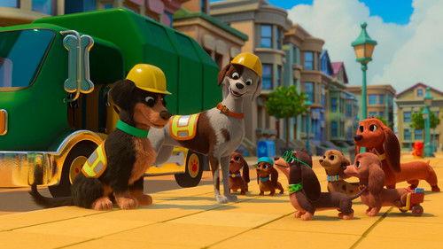 Pretzel and the Puppies Season 2 Episode 3 - Ruff Truck / Flutter Pups