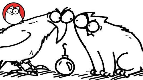 Simon's Cat Season 12 Episode 12 - Christmas Crow (A Holiday Special)