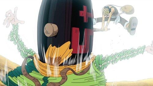 One Piece Season 4 Episode 114 - Sworn on a Friend's Dream! The Battle of Molehill, Block 4!