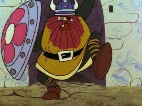 Vicky the Viking Season 1 Episode 28 - The Seagull Carl Versus Halvar The King