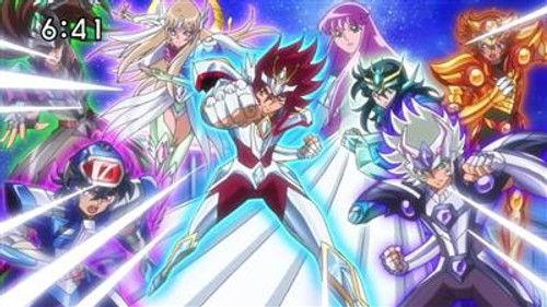 Saint Seiya Omega Season 1 Episode 66 - The Steel Struggle! The Nameless Warriors!
