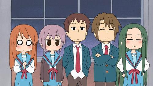The Melancholy of Haruhi-chan Suzumiya Season 1 Episode 8 - Guess I could eat soy-beans