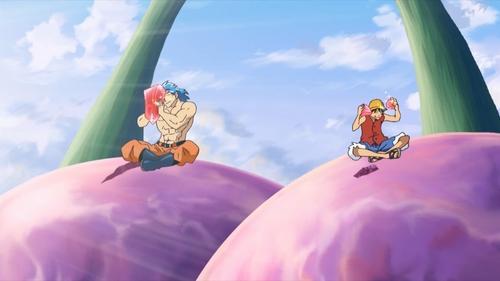 One Piece Season 13 Episode 492 - The Strongest Tag-Team! Luffy and Toriko's Hard Struggle!