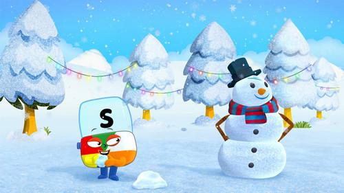 Alphablocks Season 3 Episode 2 - Snowman