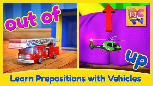 Brain Candy TV Season 1 Episode 21 - Find the Vehicles - Learning English Prepositions for Kids