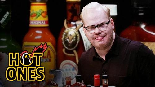Hot Ones Season 2 Episode 13 - Jim Gaffigan Rediscovers His Flop Sweat Eating Spicy Wings