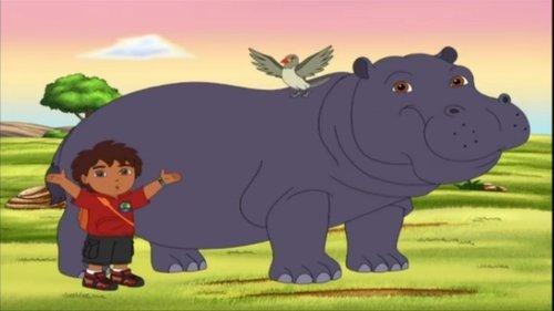 Go, Diego, Go! Season 4 Episode 1 - Diego Reunites Hippo & Oxpecker