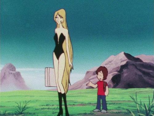 Galaxy Express 999 Season 1 Episode 28 - The Literary Giant of the Planet Mirage