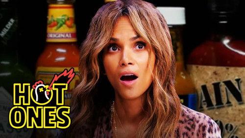 Hot Ones Season 9 Episode 2 - Halle Berry Refuses to Lose to Spicy Wings