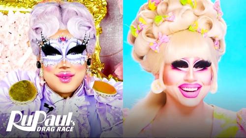 The Pit Stop Season 12 Episode 6 - The Pit Stop S13 E6 | Trixie Mattel & Rock M. Sakura Boogie on Disco-Mentary’ | RuPaul's Drag Race