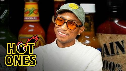 Hot Ones Season 25 Episode 4 - Pharrell Williams Sees the Future While Eating Spicy Wings