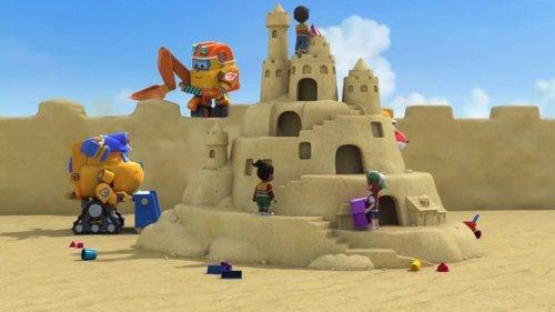 Super Wings Season 3 Episode 18 - Sandcastle Superstar