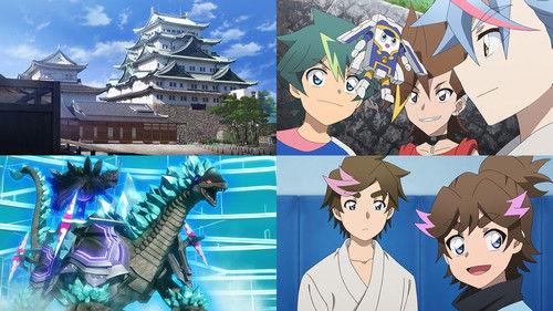 Shinkansen Henkei Robo Shinkalion: THE ANIMATION Season 2 Episode 12 - Secret Technique! Dual Grampus System