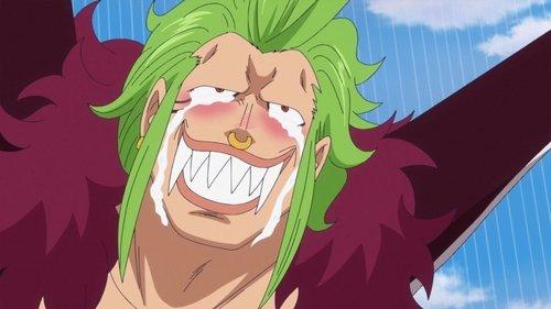 One Piece Season 17 Episode 694 - Invincible! A Gruesome Army of Headcracker Dolls!