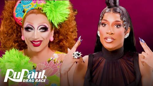 The Pit Stop Season 16 Episode 9 - Bianca Del Rio & Jaida Essence Hall Cuff It!
